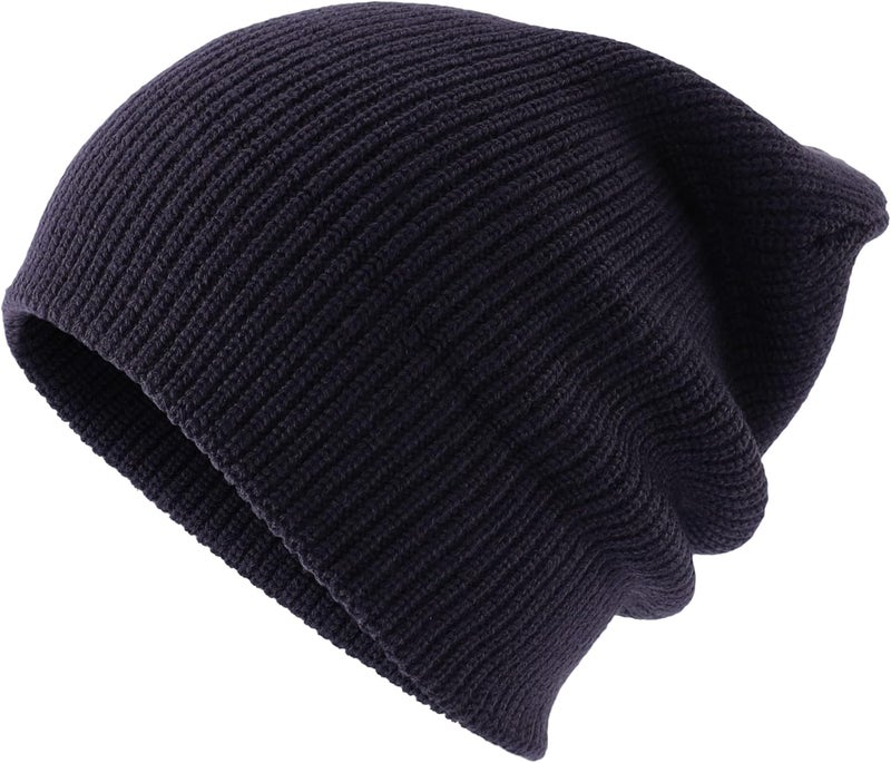 Connectyle Classic Double Layer Knit Beanie Hat Warm Thick Acrylic Winter Hats Daily Cuffed Beanies Watch Hat for Men Women - Image 3